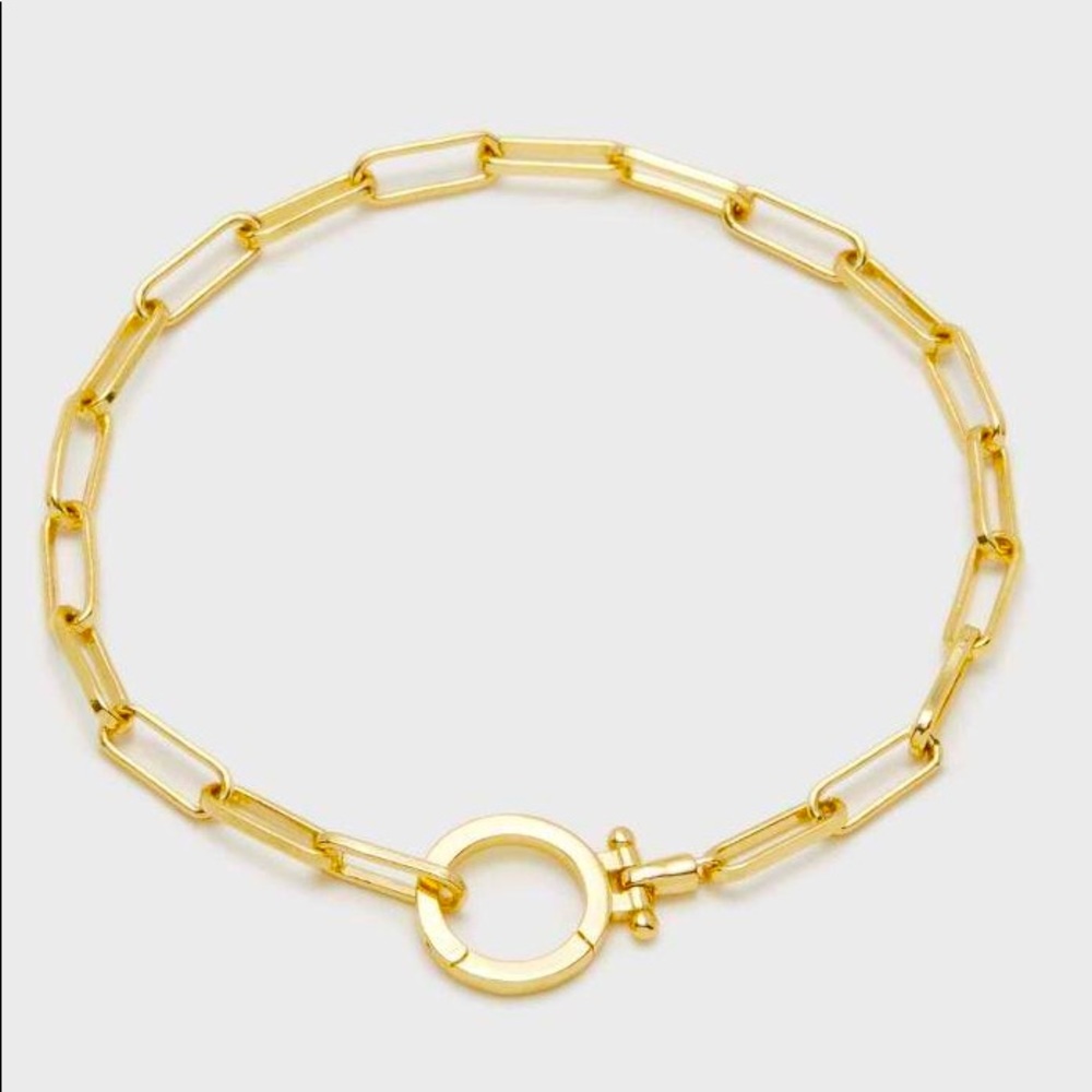 Gorjana Parker link bracelet in gold